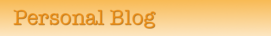Personal Blog Logo